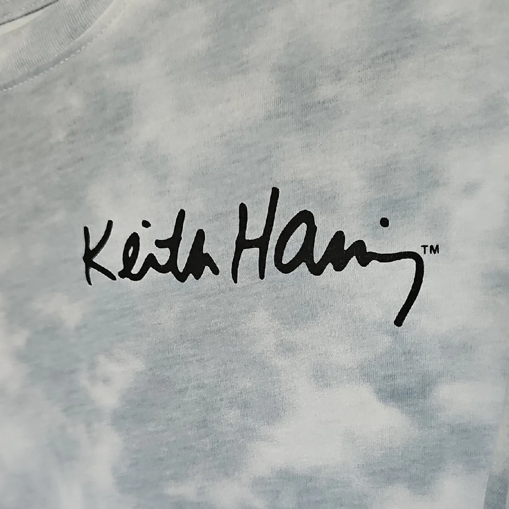 Keith Haring Kids Summer Tie-Dye Short Sleeve Graphic T-Shirt XL 14